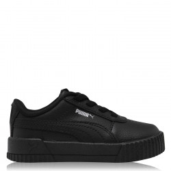 Puma Carina Leather Infant Girls Trainers