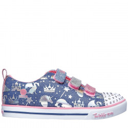 Skechers Lite Canvas Shoes Infant Girls