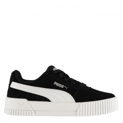 Puma Carina Suede Childrens Trainers