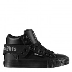 British Knights Roco PU Lace Childrens Hi Tops