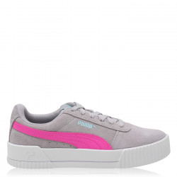 Puma Carina Suede Junior Girls Trainers