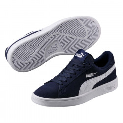 Puma Smash Suede Junior Boys Trainers