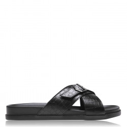 Firetrap Blackseal Heather Sliders