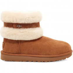 Ugg Fluff Mini Belted Boots