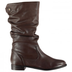 Linea Ruched Calf Boots