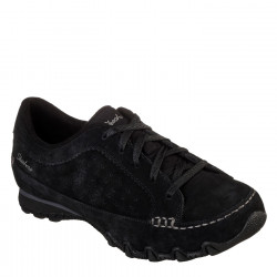 Skechers Bikers Lace Trainers Ladies