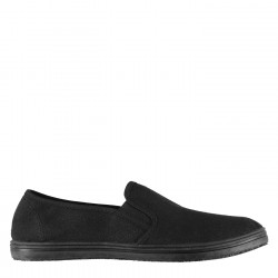 Slazenger Mens Slip On Canvas Shoes