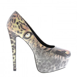 Iron Fist Ladies Platform Heels