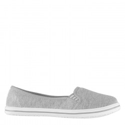 Slazenger Ladies Canvas Slip On Shoes