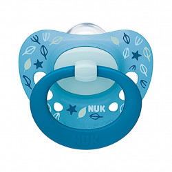 Dojensk cumlk NUK Classic Signature 18-36m modr star