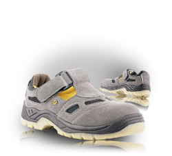 BERN bezpe�nostn� sand�l siv�