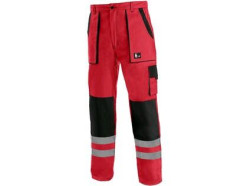 Kalhoty CXS LUXY BRIGHT, pnsk, erveno-ern