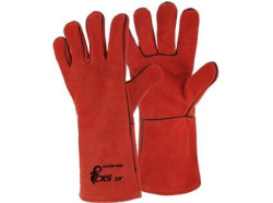 Rukavice CXS PATON RED, svec