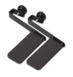 750mm Wide Partition Brackets AR8177BLK