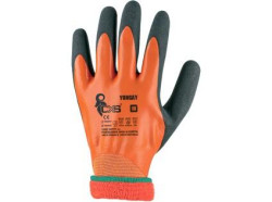 Rukavice CXS YUNGAY, zimn, men v latexu