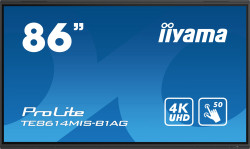 86" iiyama TE8614MIS-B1AG: VA, 4K, 50P, USB-C TE8614MIS-B1AG