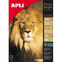 Fotopapier APLI A4 Bright 240g 20 hrkov