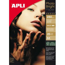 Fotopapier APLI A4 Bright 280g 25 hrkov