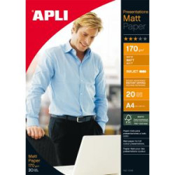 Fotopapier APLI A4 matn 170g 20 hrkov