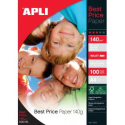 Fotopapier APLI A4 Best Price leskl 140g 100 hrkov