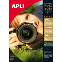 Fotopapier APLI A4 Bright 200g 50 hrkov