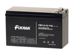 Akumultor FUKAWA FW 7.2-12 F1U (12V 7,2Ah) fastn 4,8mm 12341