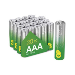 Alkalick batria GP Super Alkaline LR03 (AAA), 20 ks 20ks
