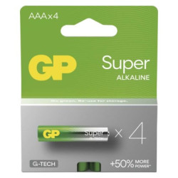 Alkalick batria GP Super LR03 (AAA) 4ks