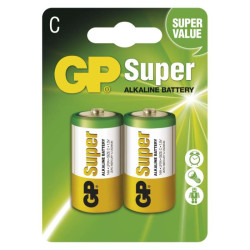 Alkalick batria GP Super LR14 (C), 2 ks 2ks