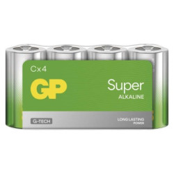 Alkalick batria GP Super LR14 (C), flia 4ks