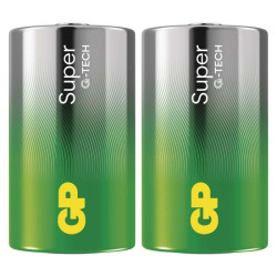 Alkalick batria GP Super LR20 (D), 2 ks 2ks