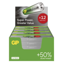 Alkalick batria GP Super LR6 (AA), 288 ks, display box 288ks