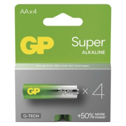 Alkalick batria GP Super LR6 (AA) 4ks