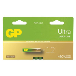 Alkalick batria GP Ultra LR03 (AAA), 12 ks 12ks