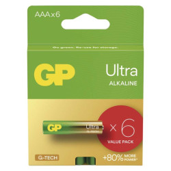Alkalick batria GP Ultra LR03 (AAA), 6 ks 6ks