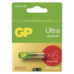 Alkalick batria GP Ultra LR03 (AAA) 6ks