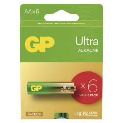 Alkalick batria GP Ultra LR6 (AA), 6 ks 6ks