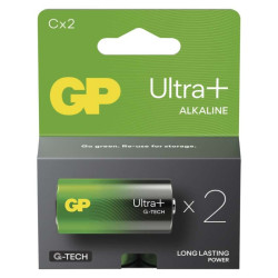 Alkalick batria GP Ultra Plus LR14 (C), 2 ks 2ks
