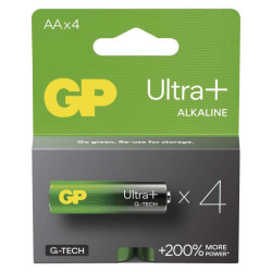 Alkalick batria GP Ultra Plus LR6 (AA), 4 ks 4ks