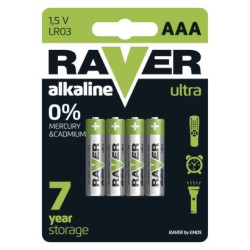 Alkalick batria RAVER LR03 (AAA) 4ks