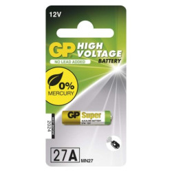 Alkalick pecilna batria GP 27AF (MN27, V27GA) 12 V