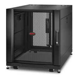 APC NetShelter SX 12U Server Rack Enclosure 600mm x 900mm w/ Sides Black AR3003