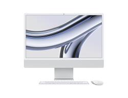 Apple iMac 24/23,5"/4480 x 2520/M3/8GB/256GB SSD/M3/Sonoma/Silver/1R MQRJ3SL/A