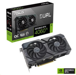 ASUS DUAL RTX4060TI OC 16GB/128-bit GDDR6 HDMI 3xDP