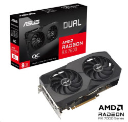 ASUS DUAL RX7600 O8G-V2 8GB GDDR6 HDMI 3xDP