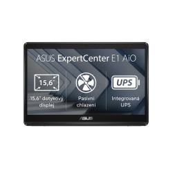 ASUS ExpertCenter/E1 (E1600)/42WHrs UPS/15,6"/1366 x 768/T/N4500/4GB/128GB SSD/UHD/bez OS/Black/2R E1600WKAT-BD088M