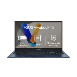 ASUS Vivobook 15/X1504VA/i3-1315U/15,6"/FHD/8GB/512GB SSD/UHD/W11H/Blue/2R X1504VA-NJ907W