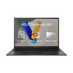 ASUS Vivobook 16X/K3604VA/i5-1335U/16"/WUXGA/16GB/1TB SSD/Iris Xe/W11H/Black/2R K3604VA-MB227W