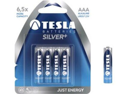 Baterie TESLA AAA Silver+, mikrotu�kov�, 4ks