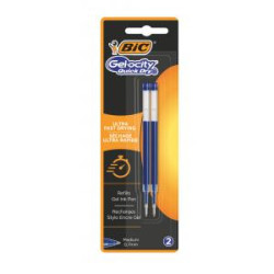 Nhradn npl do glovho rollera BIC Gelocity QUICKDRY Modr 2ks